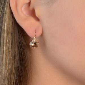 עגילי ענן מעושן